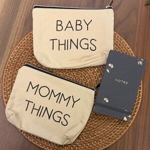 Mommy Pouches Set with Notebook